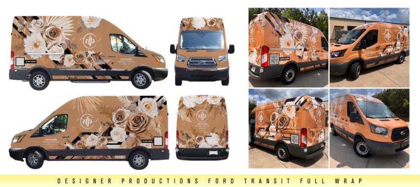 Ford Transit Vehicle Wrap