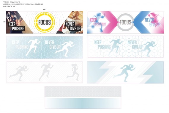 FITNESS WALL Proof